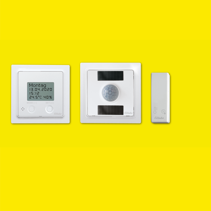 Window contacts, temperature sensors, temperature controllers, motion/brightness sensors and other sensors